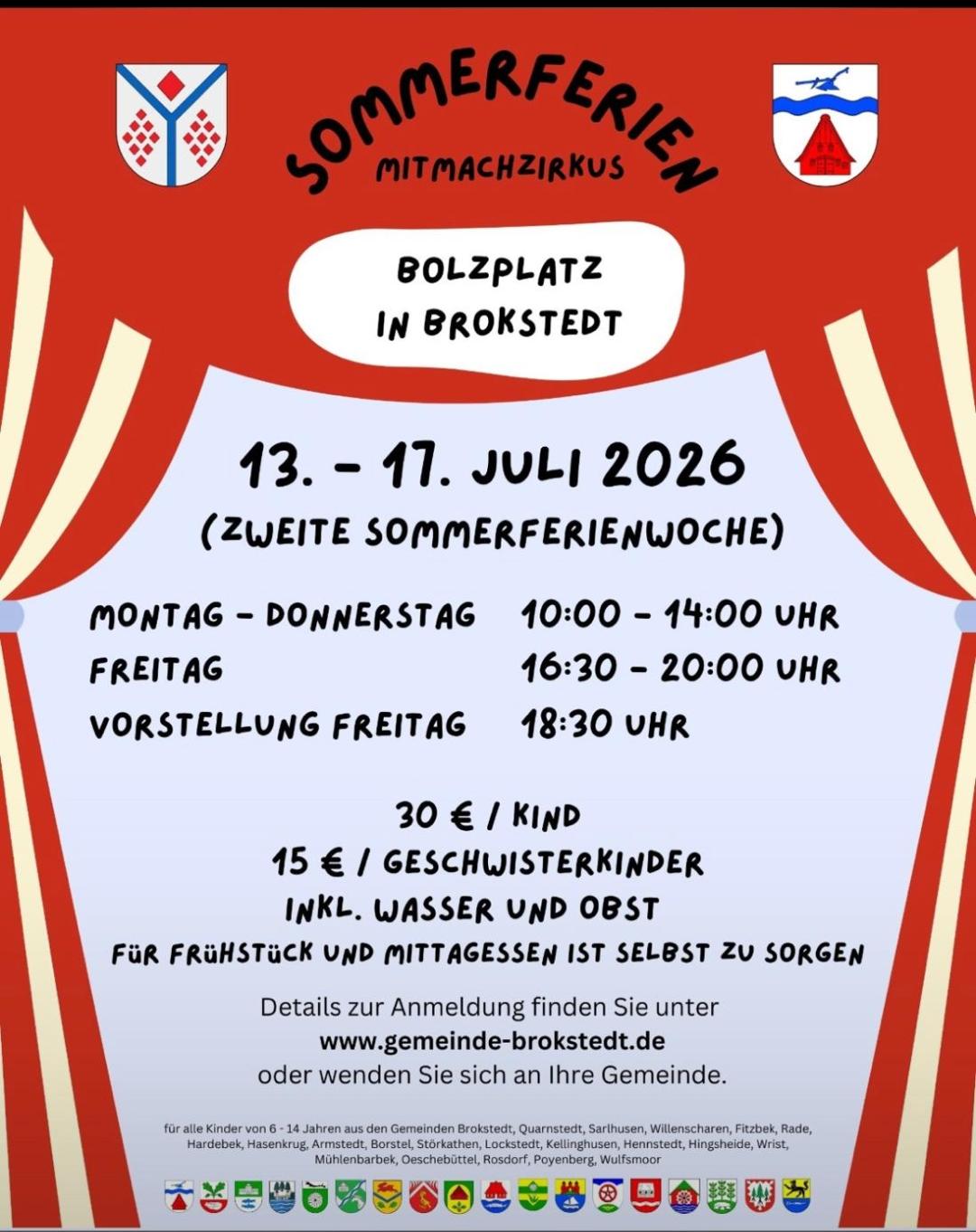 Zirkus 1. Woche