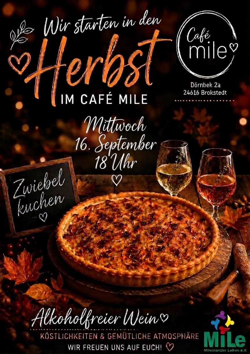 Herbst im  Café MiLe